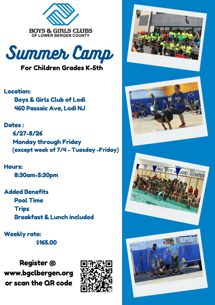 LODI SUMMER CAMP - Boys & Girls Club