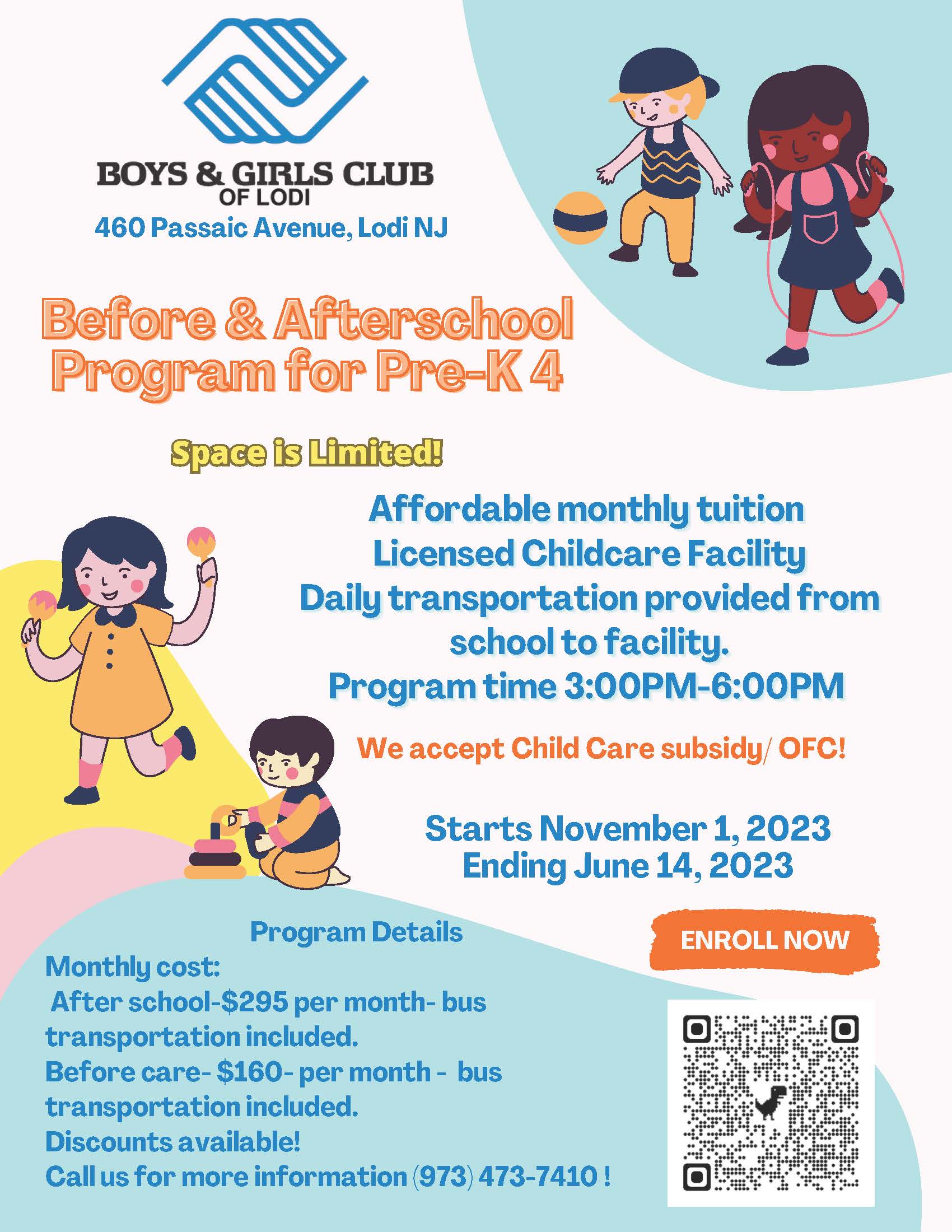 LODI PRE-K 4 - Boys & Girls Club